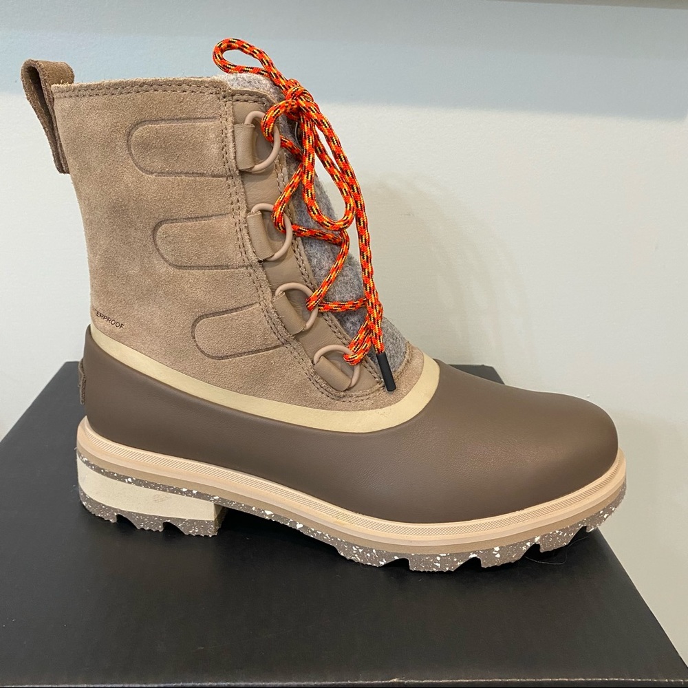 Sorel Lennox Street Laceup Waterproof Suede boots - Picture 5 of 12